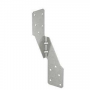 Simpson Strong-Tie H2.5A Hurricane Tie, Silver, 6 in L, 1-3/8 in W, Steel, Galvanized, Fastening Met