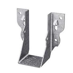 Simpson Strong-Tie LU LU24 Joist Hanger, 3-1/8 in H, 1-1/2 in D, 1-9/16 in W, 2 x 4 in, Steel, Galva