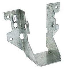 Simpson Strong-Tie LUS LUS24Z Joist Hanger, 3-1/8 in H, 1-3/4 in D, 1-9/16 in W, Steel, ZMAX, Face M