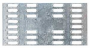 Simpson Strong-Tie MP MP24 Mending Plate, 4 in L, 2 in W, 20 ga Gauge, Steel, Galvanized
