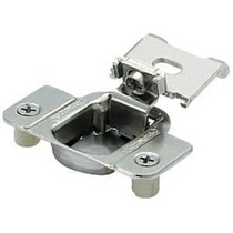 Amerock BP9235SLFF Cabinet Hinge, 105 deg Hinge Opening, 1/2 in Inset, 1/2 in Overlay, Self-Closing 