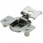 Amerock BP9235SLFF Cabinet Hinge, 105 deg Hinge Opening, 1/2 in Inset, 1/2 in Overlay, Self-Closing 