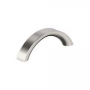 Amerock Parabolic Series BP37345G10 Cabinet Pull, 3-5/8 in L Handle, 1-3/16 in Projection, Zinc, Sat