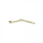 National Hardware N208-629 Folding Support, Steel, Brass, 9 in L, 1/PK
