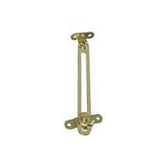 National Hardware N208-637 Friction Lid Support, Steel, Brass, 6 in L, 1/PK