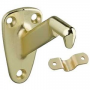 National Hardware N112-888 Handrail Bracket, 250 lb, Zinc, Brass, 5/PK