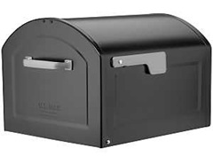 Architectural Mailboxes THE CENTENNIAL Series 950020B-10 Mailbox, 2176 cu-in Capacity, Steel, Powder