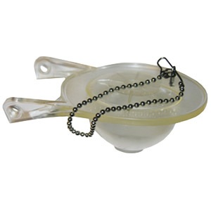 3 Inch Replacement Flapper, Universal Fit for Many Manufacturers Including Toto and Eljer, With Chai