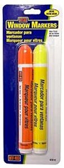 Hy-Ko 40616 Window Marker, Yellow/Orange Reflector