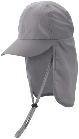 Turner Hat Company Nylon Fisherman's Cap: Gray - One Size Fits Most