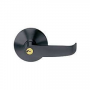 Tell Manufacturing EX100477 Entry Lever, Matte Black, Lever Handle, Steel, Commercial, Left, Right H