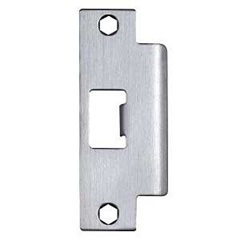 Tell Manufacturing CL100218 Door Strike Plate, 4-7/8 in L, 1-1/4 in W