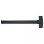 Tell Manufacturing 8300 Series EX100476 Panic Bar, Aluminum, Matte Black, 2 in Thick Door