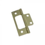 National Hardware V530 Series N146-951 Door Hinge, Steel, Brass, Removable Pin, Surface, 25 lb