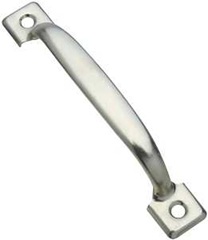 National Hardware N117-713 Storm and Screen Door Pull, 4-3/4 in H Handle, Steel, Zinc