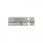 National Hardware N151-167 Barrel Bolt, 0.6 in Dia Bolt Head, 8 in L Bolt, Steel, Zinc