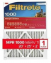 Filtrete Allergen Defense 100 Air Filter, 20 in x 25 in x 1 in