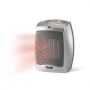 Lasko 1500W Electric Ceramic Space Heater with Adjustable Thermostat, 754200, Silver