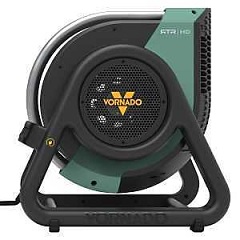 Vornado FA1-0217-17 Heavy-Duty Air Circulator, 7.56 in Dia Blade, 3-Speed, Black/Blue