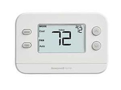 Honeywell Home X2S Series RTH2CWF/N Wi-Fi Thermostat, 120 to 240 V, Remote Control, Backlit Display