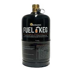 Mr. Heater F200048 Empty Fuel Keg Tank, Propane, 16 oz