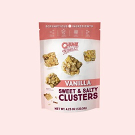 Chunk NIbbles 4.25 oz Pouch - Vanilla