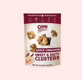 Chunk Nibbles 4.25 oz Pouch - Apple Cinnamon