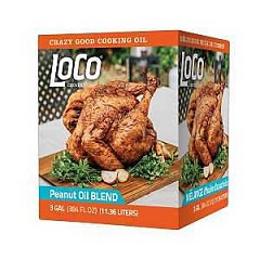 LoCo LCBLENDOIL Peanut Oil Blend, 3 gal