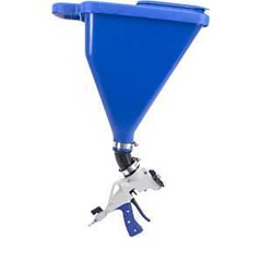 Marshalltown SharpShooter 2.1 SS21 Hopper Gun, 2 gal Hopper, 2 gpm, Plastic