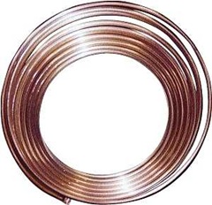 Streamline REF-5/8 Copper Tubing, 5/8 in OD, 50 ft L, Soft, Coil