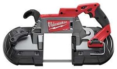 Milwaukee 2929-20 Deep-Cut Band Saw, Tool Only, 18 V Battery, 5 Ah, 44-7/8 in L Blade, 1/2 in W Blad