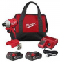 Milwaukee 3650-22CT Impact Driver Kit, Battery Included, 18 V, 1/4 in Drive, Hex Drive, 0 to 4900 ip