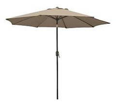 Seasonal Trends 60036 Umbrella, 92.9 in H, 107.9 in W Canopy, 107.9 in L Canopy, Round Canopy, Steel