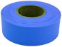 CH Hanson 17023 Flagging Tape, 300 ft L, 1-3/16 in W, Blue, Polyethylene