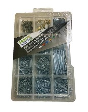 Large Project Kit HangMaster Nails, Tacks & Brads Assortment