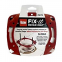 Oatey 42775 Fix-It Flange Repair Ring, Steel, Red, Painted