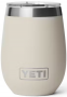 Yeti Rambler 10oz Wine Tumbler with MagSlider Lid & Durasip Ceramic Lining - Cape Taupe