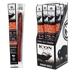 Icon Meats Elk Stick, Original, 1 oz