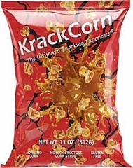 KrackCorn Popcorn, Caramel, Salt, Savory, Sweet Flavor, 11 oz Bag