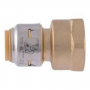 SharkBite Max UR256A Pipe Elbow, 3/4 in Push-to-Connect, 90 deg Angle, DZR Brass, 250 psi Pressure