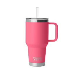 Yeti Rambler 35 oz Straw Mug with Straw Lid - Tropical Pink