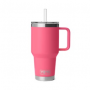Yeti Rambler 35 oz Straw Mug with Straw Lid - Tropical Pink