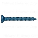 1/4 x 2-1/4 TorqueMaster Star Flat Masonry Screws