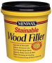 Minwax 42853000 Wood Filler, Solid, Natural, 16 oz