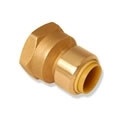 Probite Lf842f Straight Female Push Connect Adapter 1/2" X 3/4" Fnpt