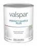 Valspar 028.0017002.004 All Purpose Paint, Ultra White, 16 oz