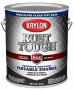Krylon Rust Tough K09750008 Enamel Paint, Gloss Sheen, Clear, 1 gal, 400 sq-ft/gal Coverage Area