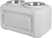Petmate 43551 Storage Dog Feeder, Mocha, 25-1/2 in L, 14 in W, 14-1/2 in H