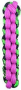 Pet Park Blvd US2046 75 Dog Toy, Rope Fetch Stick Toy, Paracord, Pink