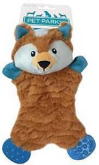 Pet Park Blvd US2206 12 Dog Toy, Flatties Toy, Fox